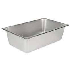 Winco SPF6 Full Size Steam Pan, Stainless Steel