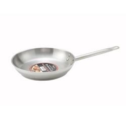 Winco SSFP-8 8" Stainless Steel Frying Pan w/ Solid Metal Handle