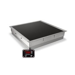CookTek 660901 Undercounter Commercial Induction Buffet w/ 1 Burner, 200 240v/1ph, Red
