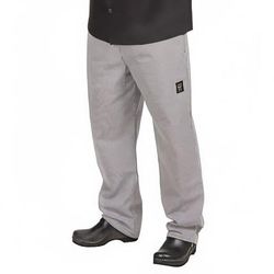 Chef Revival P020HT-L Chef Pants w/ 2" Elastic Waist & 4 Pockets, Houndstooth, Large, Multi-Colored