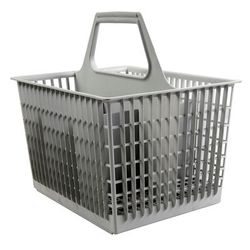 Jackson 07320-100-08-01 6 Compartment Flatware Basket for Model 10 - Plastic, Gray