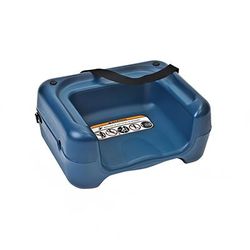 Koala Kare KB854-04S Dual Height Booster Seat w/ Waist Strap - Plastic, Blue