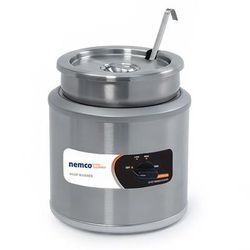 Nemco 6103A-ICL 11 qt Countertop Soup Warmer w/ Thermostatic Controls, 120v, Stainless Steel