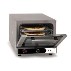 Nemco 6225-17 Half-Size Countertop Convection Oven, 120v, (4) 18" x 13" Pan Capacity, 120 V, Stainless Steel