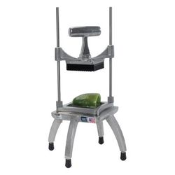 Nemco 56500-1 Chopper II w/ 4 1/4" Cutting Area, 1/4" Square Cut & Weighted Handle, Stainless Steel