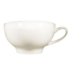 CAC ENG-C1 8 oz English Cup - Porcelain, Bone White, 3-7/8" x 2-1/8", New Bone White