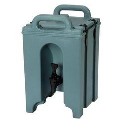 Cambro 100LCD401 1 1/2 gal Camtainer Insulated Beverage Dispenser, Slate Blue