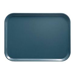 Cambro 1216401 Fiberglass Camtray Cafeteria Tray - 16 5/16" L x 12"W, Slate Blue, Dishwasher Safe