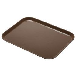 Cambro 1216CL161 Fiberglass Camlite Cafeteria Tray - 16 5/16" L x 12"W, Tan, Reinforced Fiberglass, Rectangular, Beige