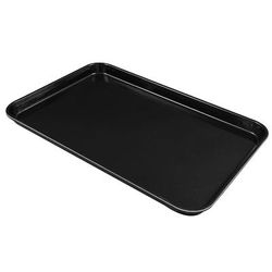 Cambro 1218MT110 Market Display Tray - 11 1/2" x 17 3/4" x 1", Black, Fiberglass, Odor Resistant