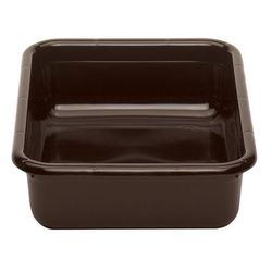 Cambro 1520CBPF131 Cambox Bus Box - 15 3/10" x 19 9/10" x 4 9/10", Dark Brown, Polyethylene