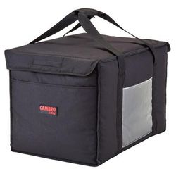 Cambro GBD211414110 GoBag Food Delivery Bag - 21" x 14" x 14", Nylon, Black