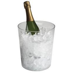 Cambro WC100CWNH135 9" Wine Cooler/Bucket - Polycarbonate, Clear