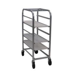 Channel 524AP 20 1/2"W 6 Platter Pan Rack w/ 6" Bottom Load Slides