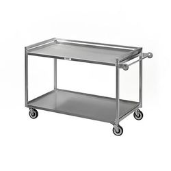 Channel TDC2937A-3 36" Utility Tray Delivery Truck w/ 3 Shelf Capacity, 37x29", Aluminum