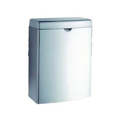 Bobrick B270 Contura Series Surface Mounted Sanitary Napkin Disposal Unit, Stainless Steel