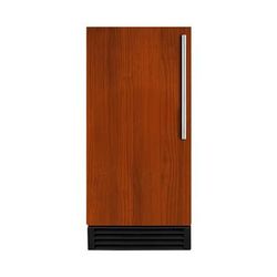 Summit BIM44GIF 14 1/2"W Full Cube Undercounter Commercial Ice Machine - 50 lbs/day, Air Cooled, Pump Drain, 115v, Built-in Pump, Black