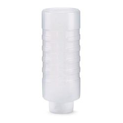 Vollrath 26320-13 32 oz Squeeze Dispenser - White Cap, Clear