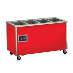 Vollrath 37040 60" Hot Food Table w/ 4 Wells & Enclosed Base, 120v, Stainless Steel