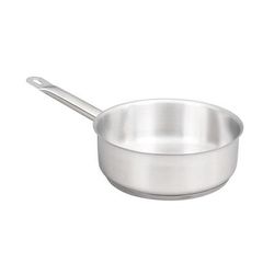 Vollrath 3801 8" Optio Stainless Saute Pan - Induction Ready, Silver