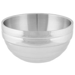 Vollrath 46569 10 1/10 qt Round Beehive Insulated Bowl - 18 ga Stainless, Stainless Steel