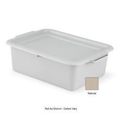 Vollrath 52422 Signature Bus Box Lid - 20" x 15" for Signature & Traex 5" & 7", Natural, Beige, 1 Dozen