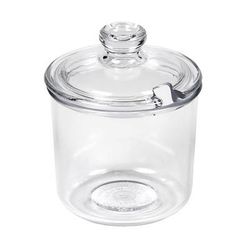 Vollrath 528J-13 Round 8 oz Condiment Jar - Clear