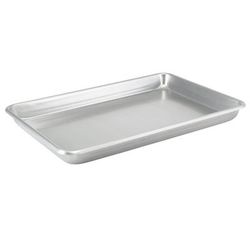 Vollrath 68357 15 qt Baking/Roasting Pan - 25 3/4"x17 3/4"x2 1/4", 12 Aluminum, Silver