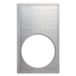 Vollrath 8240716 Miramar Template - 1 Large Round Pan, 12x20" Satin-Finish Stainless