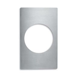 Vollrath 8242114 Miramar Single-Size Template - 110" French Omelet Pan, Stainless Steel