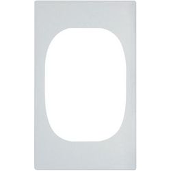Vollrath 8242720 Miramar Template - For 7 qt French Oven, 21 1/8" x 12 3/4", White Stone
