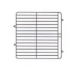 Vollrath PM3208-3 19 Dishwasher Rack - 32 Plate Capacity, 3 Extenders, Green
