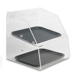 Vollrath SBC1014-2R-06 Curved-Front Pastry Display Case - 210x14" Trays