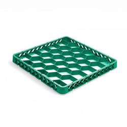 Vollrath TRH Full Size Glass Rack Extender w/ (30) Compartments, Green