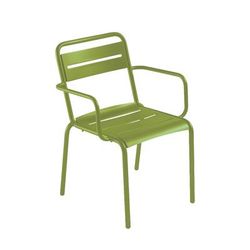 emu E162N (60) Star Indoor/Outdoor Stackable Armchair - Steel, Green, Antique Green