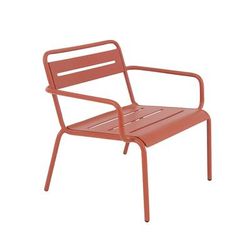 emu E165 (75) Star Indoor/Outdoor Lounge Armchair - Steel, Green, Dark Green