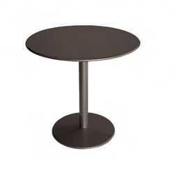 emu E902 (41) 32" Round Indoor/Outdoor Bistro Table - 30"H, Steel, Antique Bronze, 32" Diameter
