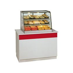 Federal CH4828 47" Full Service Countertop Heated Display Case - 3 Shelves, 120v, Silver