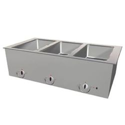 Duke ASI-1E-SW 18 1/4" Slide In Hot Food Table w/ (1) Well, 120v, Silver