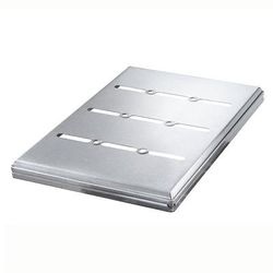 Chicago Metallic 46465 Drop Cover for 44365 Pullman Pan, AMERICOAT Glazed 26 ga. Aluminized Steel, Silver