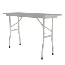 Correll CF1848PX-15 48" Rectangular Folding Table w/ Gray Granite Top, 29"H
