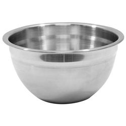 Tablecraft H832 3 Quart Stainless Steel Premium Mixing Bowl, Silver