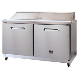 Kelvinator Commercial KCHST60.16 (738257) 61 1/4" Sandwich/Salad Prep Table w/ Refrigerated Base, 115v, Stainless Steel