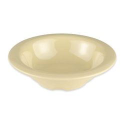 GET B-454-SQ 4 1/2 oz Round Melamine Dinner Bowl, Yellow