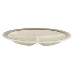 GET CP-10-CA 10 1/4" Round Melamine Dinner Plate, White, 1 Dozen