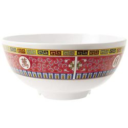 GET M-807-L 7 1/4" Round Soup Bowl w/ 1 qt Capacity, Melamine, White