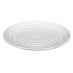 GET ML-80-W 7 1/2" Round Melamine Dessert Plate, White, 1 Dozen