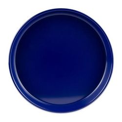GET ST-13-CB 13" Round Bar Tray, Melamine, Blue, 1 Dozen