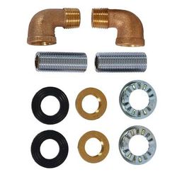 John Boos PB-SMMK-90 Splash-Mount Faucet Mounting Kit, Splash Mount