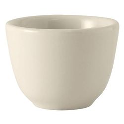 Tuxton TRE-044 3 1/2 oz DuraTuxÂ© Chinese Tea Cup - Ceramic, American White/Eggshell